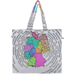 Digitization Transformation Germany Canvas Travel Bag by Vaneshart