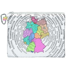 Digitization Transformation Germany Canvas Cosmetic Bag (xxl) by Vaneshart