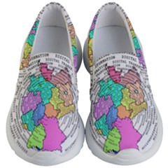 Digitization Transformation Germany Kids Lightweight Slip Ons by Vaneshart