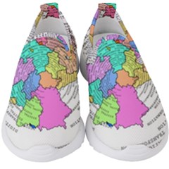 Digitization Transformation Germany Kids  Slip On Sneakers by Vaneshart