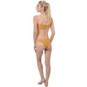 Background Graphic Modern Orange Classic Bandeau Bikini Set View2