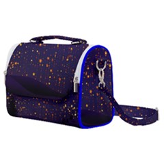 Christmas Background Star Satchel Shoulder Bag by Vaneshart