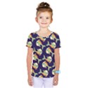 Fish Background Abstract Animal Kids  One Piece Tee View1