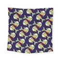 Fish Background Abstract Animal Square Tapestry (Small) View1