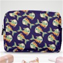 Fish Background Abstract Animal Make Up Pouch (Medium) View1