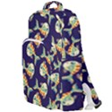 Fish Background Abstract Animal Double Compartment Backpack View1