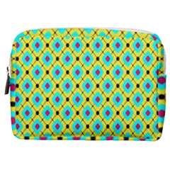 Pattern Tiles Square Design Modern Make Up Pouch (medium) by Vaneshart