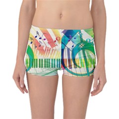 Music Piano Treble Clef Clef Boyleg Bikini Bottoms by Vaneshart