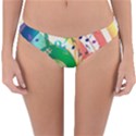 Music Piano Treble Clef Clef Reversible Hipster Bikini Bottoms View1