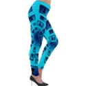 Social Media Smartphone Monitor Lightweight Velour Leggings View4