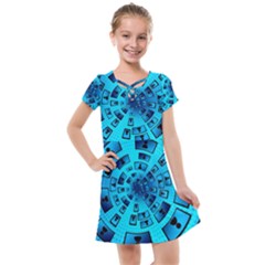 Social Media Smartphone Monitor Kids  Cross Web Dress by Vaneshart