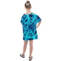 Social Media Smartphone Monitor Kids  One Piece Chiffon Dress View2