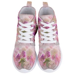 Nature Landscape Flowers Peonie Women s Lightweight High Top Sneakers by Vaneshart