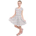 Sprinkles Flat Design Patter Food Kids  Short Sleeve Dress View1