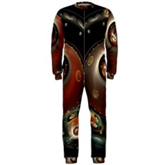 Pattern Background Swinging Design Onepiece Jumpsuit (men)  by Vaneshart