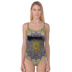 Image Star Pattern Mosque Tashkent Camisole Leotard  by Vaneshart