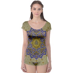 Image Star Pattern Mosque Tashkent Boyleg Leotard  by Vaneshart