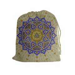 Image Star Pattern Mosque Tashkent Drawstring Pouch (xl) by Vaneshart