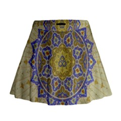 Image Star Pattern Mosque Tashkent Mini Flare Skirt by Vaneshart