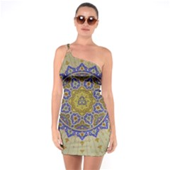 Image Star Pattern Mosque Tashkent One Soulder Bodycon Dress by Vaneshart