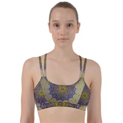 Image Star Pattern Mosque Tashkent Line Them Up Sports Bra by Vaneshart