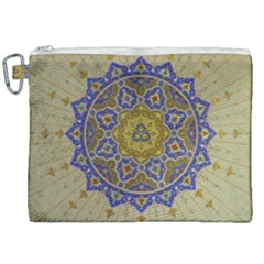 Image Star Pattern Mosque Tashkent Canvas Cosmetic Bag (xxl) by Vaneshart