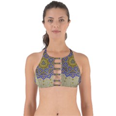 Image Star Pattern Mosque Tashkent Perfectly Cut Out Bikini Top