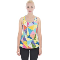 Abstract Background Colorful Piece Up Tank Top by Vaneshart