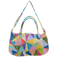 Abstract Background Colorful Removal Strap Handbag by Vaneshart