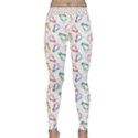 Linux Kernel Penguin Pattern Logo Classic Yoga Leggings View1