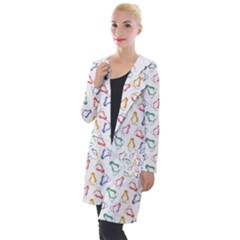 Linux Kernel Penguin Pattern Logo Hooded Pocket Cardigan by Vaneshart