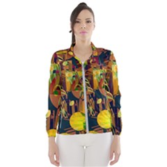 Background Abstract Texture Pattern Women s Windbreaker by Vaneshart