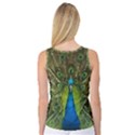 Peacock Feathers Bird Nature Women s Basketball Tank Top View2