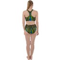 Peacock Feathers Bird Nature Racer Back Bikini Set View2