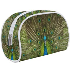 Peacock Feathers Bird Nature Makeup Case (large)