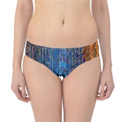 Matrix City Urbanization Technology Hipster Bikini Bottoms by Vaneshart