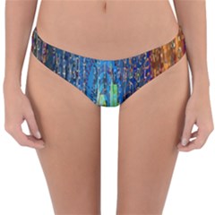 Matrix City Urbanization Technology Reversible Hipster Bikini Bottoms by Vaneshart