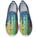 Matrix City Urbanization Technology Men s Slip On Sneakers View1