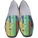 Matrix City Urbanization Technology Women s Classic Loafer Heels View1