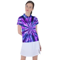 Background Structure Lines Women s Polo Tee