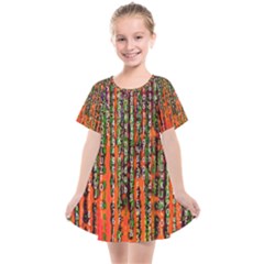 Matrix Technology Data Digital Kids  Smock Dress by Vaneshart