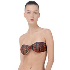 Matrix Technology Data Digital Classic Bandeau Bikini Top 