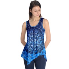 Brain Web Network Spiral Think Sleeveless Tunic by Vaneshart