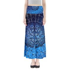 Brain Web Network Spiral Think Full Length Maxi Skirt by Vaneshart