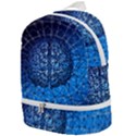 Brain Web Network Spiral Think Zip Bottom Backpack View1