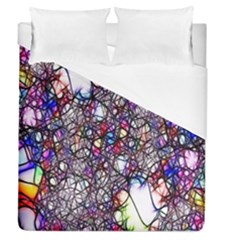 Web Network Abstract Connection Duvet Cover (queen Size) by Vaneshart