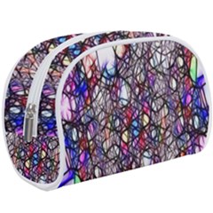 Web Network Abstract Connection Makeup Case (large) by Vaneshart