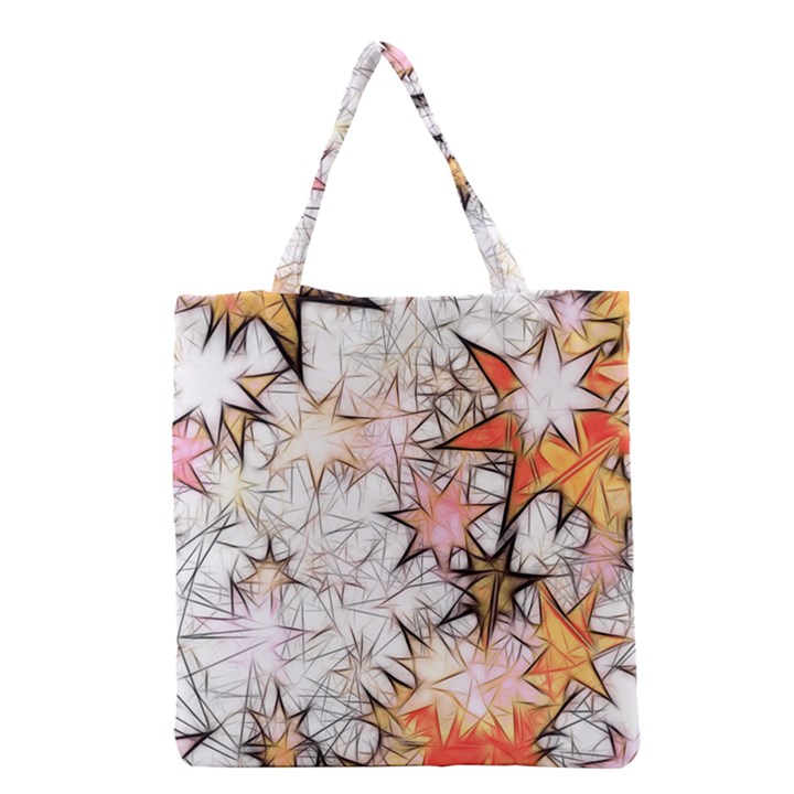 Christmas Star Advent Background Grocery Tote Bag