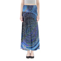 Matrix Technology Data Digital Full Length Maxi Skirt by Vaneshart