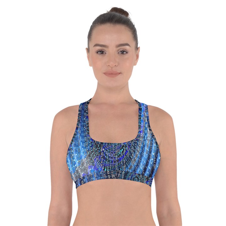 Matrix Technology Data Digital Cross Back Sports Bra